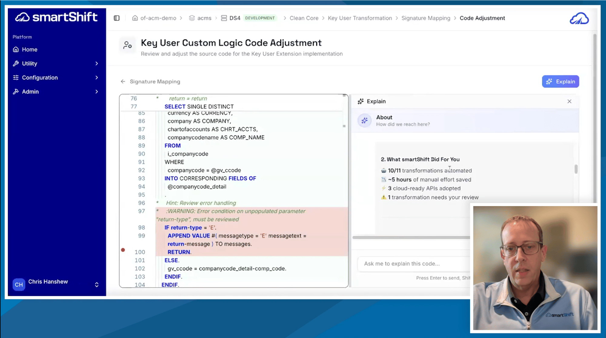 SAP-Custom-Code-Agentic-AI-smartShift