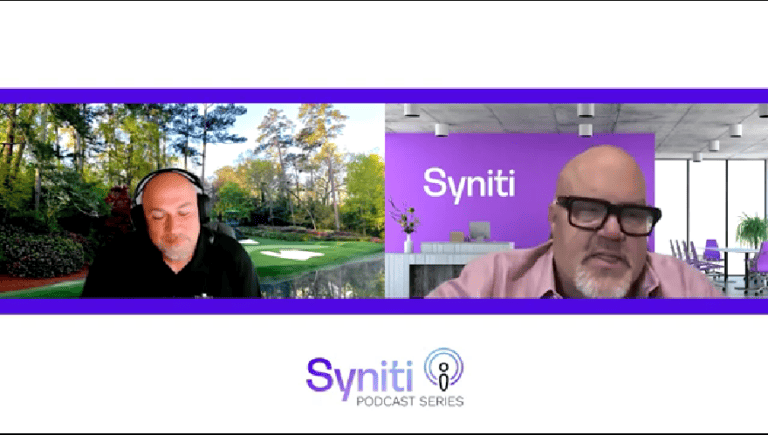 smartShift’s CEO Derek Oats and Syniti’s CEO Kevin Campbell