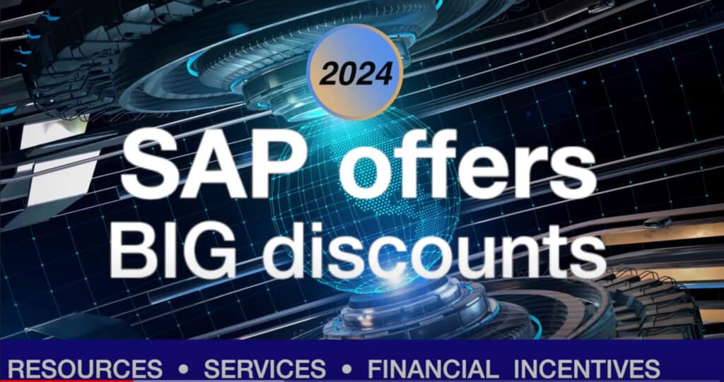 SAP is announcing a limited-time offer that may reduce the cost of migration up to 50% and shorten the time to value.