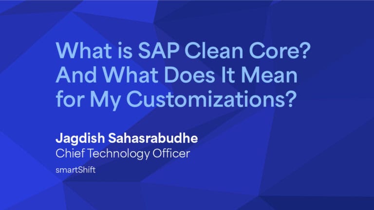 SAP Clean Core